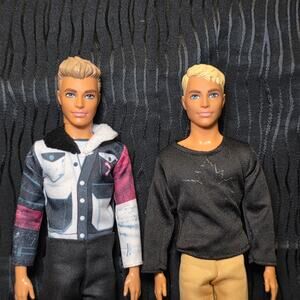 Barbie Ken Doll Lot 2 Mattel Ken Dolls Clothes Pants Shoes Accessories